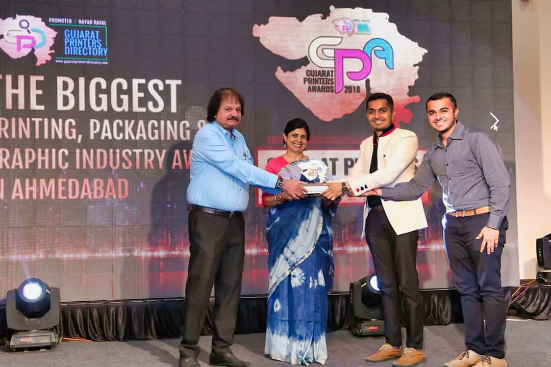 Gujarat Printers Awards – 2018 – SILVER Award Winner For Pharma Advertising Material Printing