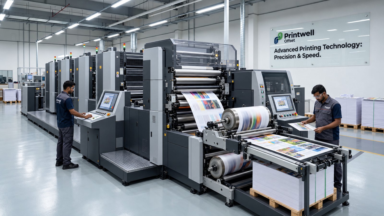 Offset printing press feeder loading sheets